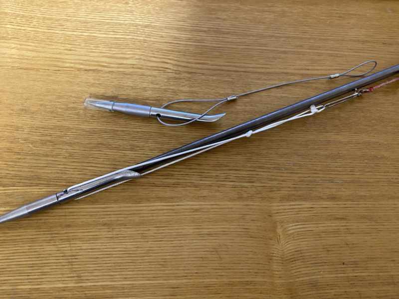銛先のメンテナンス